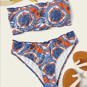 SOLD: Patterned Bikini / Two Piece Swimsuit